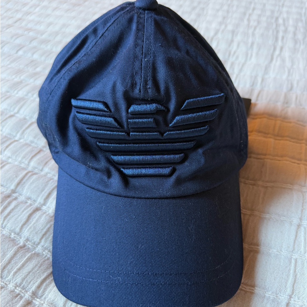 BRAND NEW Emporio Armani Navy Blue Hat
